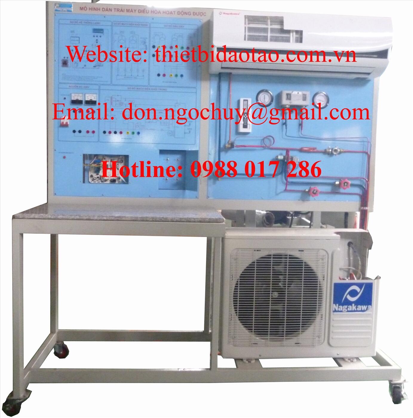 Mô hình máy điều hoà không khí một cụm