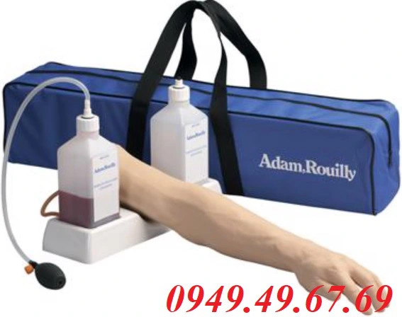 MÔ HÌNH THỰC HÀNH TIÊM TRUYỀN TĨNH MẠCH AR251 ADAM ROUILLY
