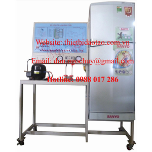 Mô hình tủ lạnh dàn trải có đánh pan
