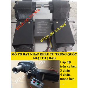 Bán mô tơ bạt xe ben, mooc ben Hàn Quốc, Trung Quốc, loại nhỏ, trung bình và to đại