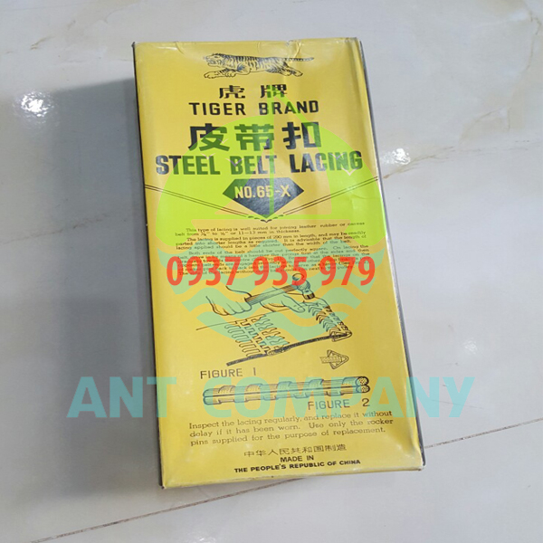 Hình ảnh thực tế - Móc xương cá dẹp nối băng tải Tiger Brand NO.65-X tại kho Công Ty ANT