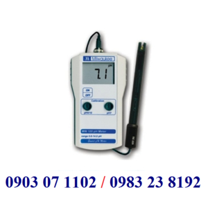 MÁY ĐO pH CẦM TAY ĐIỆN TỬ HIỆN SỐ MODEL:MW 100