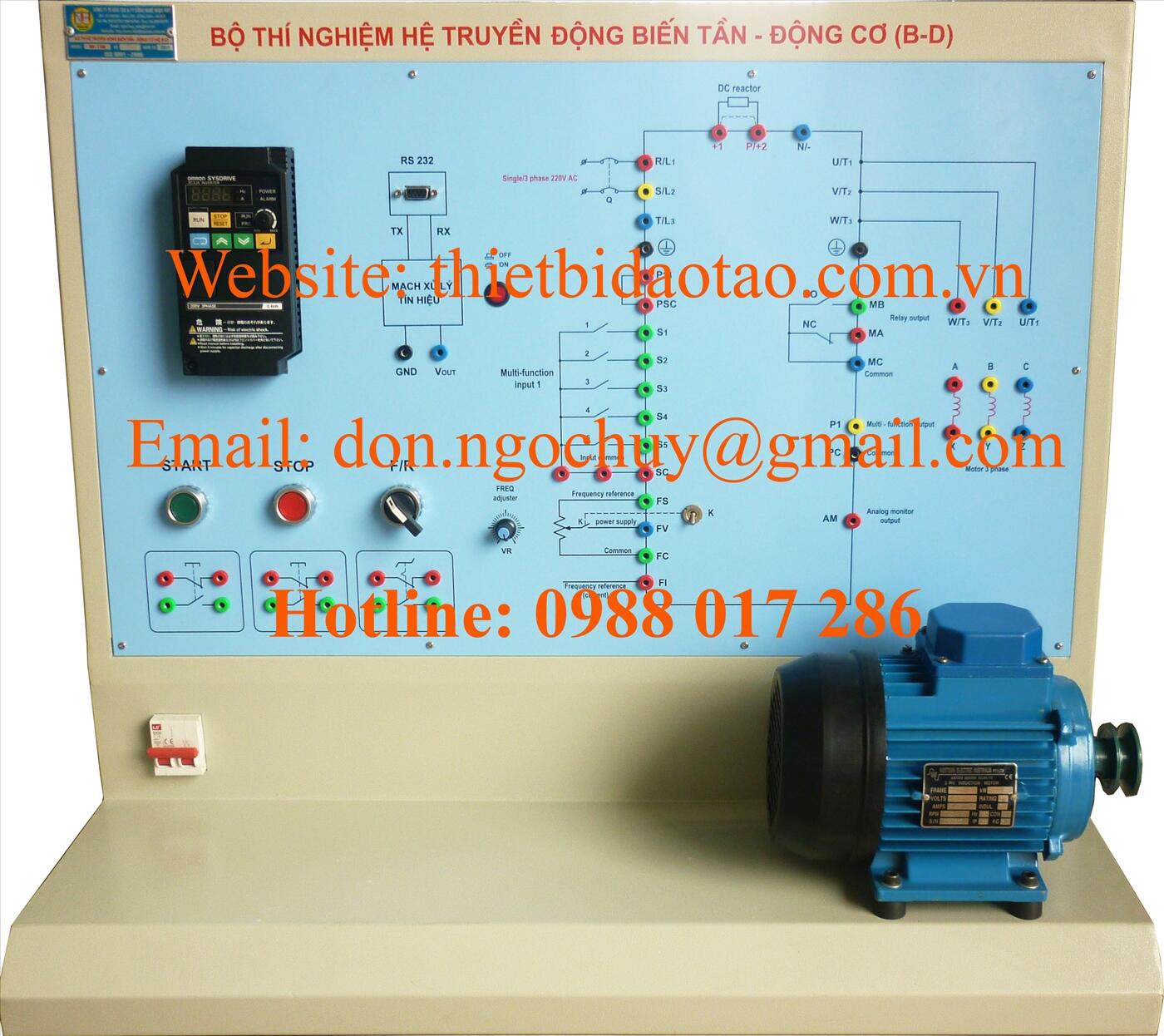 Mô hình thực hành biến tần