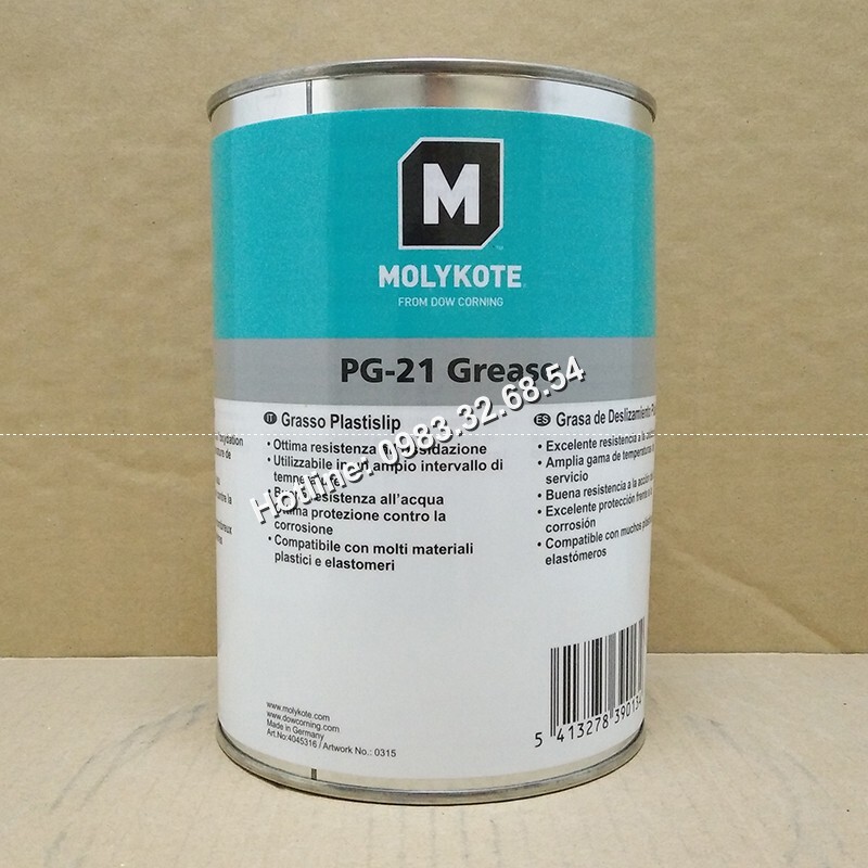 Mỡ silicone Molykote PG-21 màu trắng sạch!