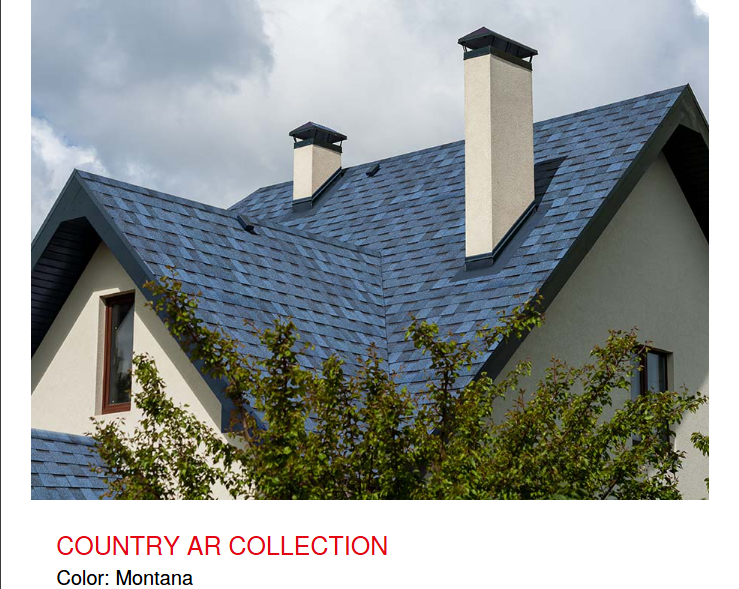 TECH- COUNTRY AR- Ngói lợp bitum phủ đá dạng đa tầng