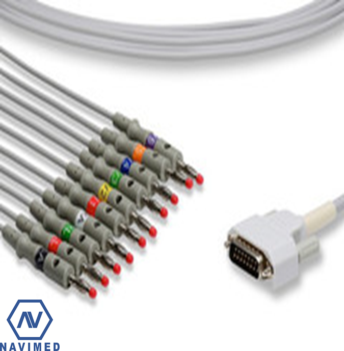 Cáp EKG tương thích với Mortara