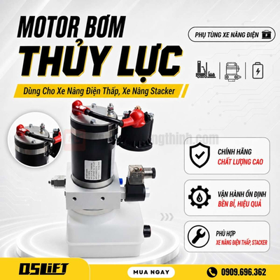 Motor Bơm Xe Nâng Điện Loại Nhỏ 24V 800kW