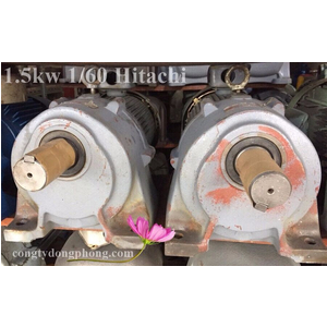 Motor giảm tốc Hitachi 2hp 1/60
