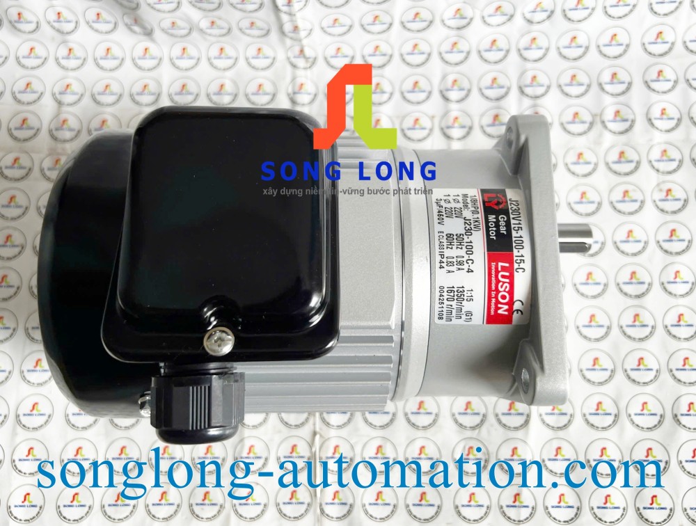 MOTOR GIẢM TỐC LUSON J230V15-100-15-C