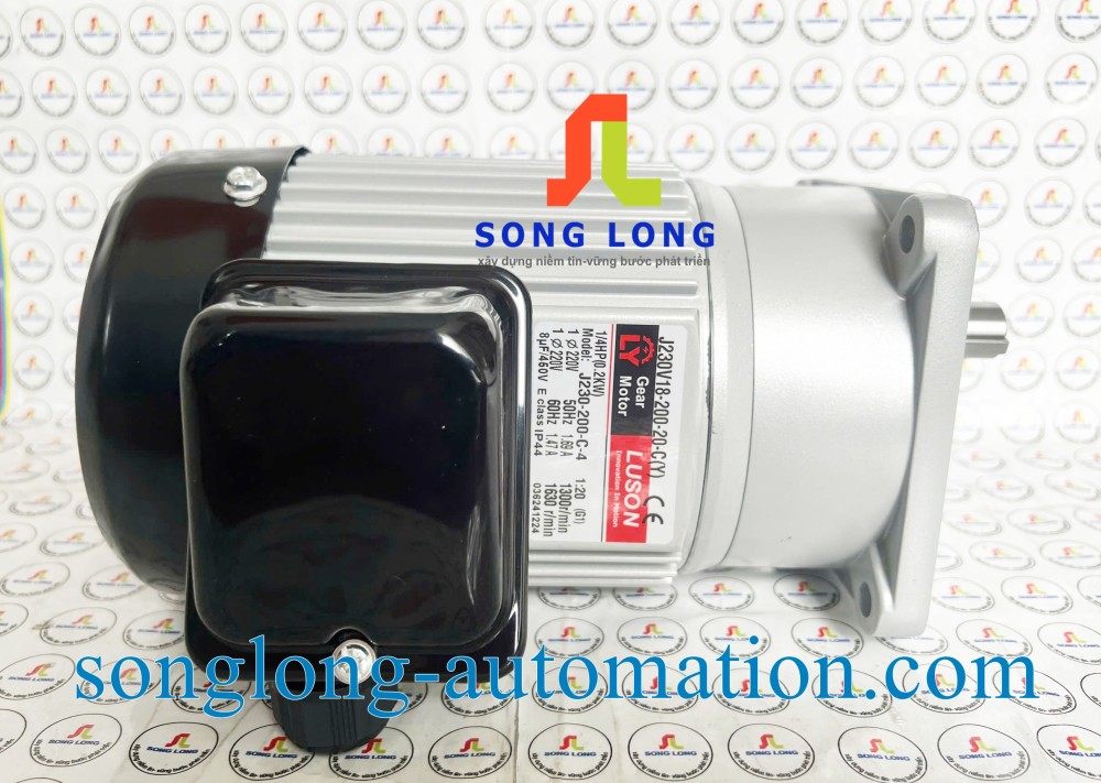 MOTOR GIẢM TỐC LUSON J230V18-200-20-C(Y)