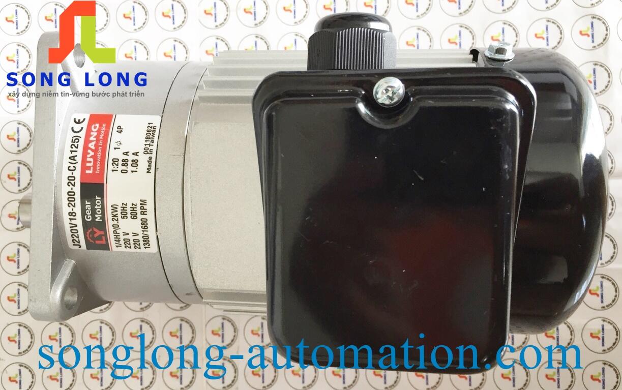 MOTOR GIẢM TỐC LUYANG J220V18-200-20-C