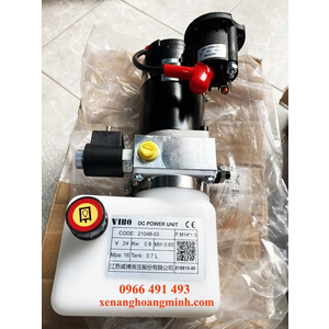 Motor 24V 0.8kw phụ tùng xe nâng điện Hangcha chinh hãng