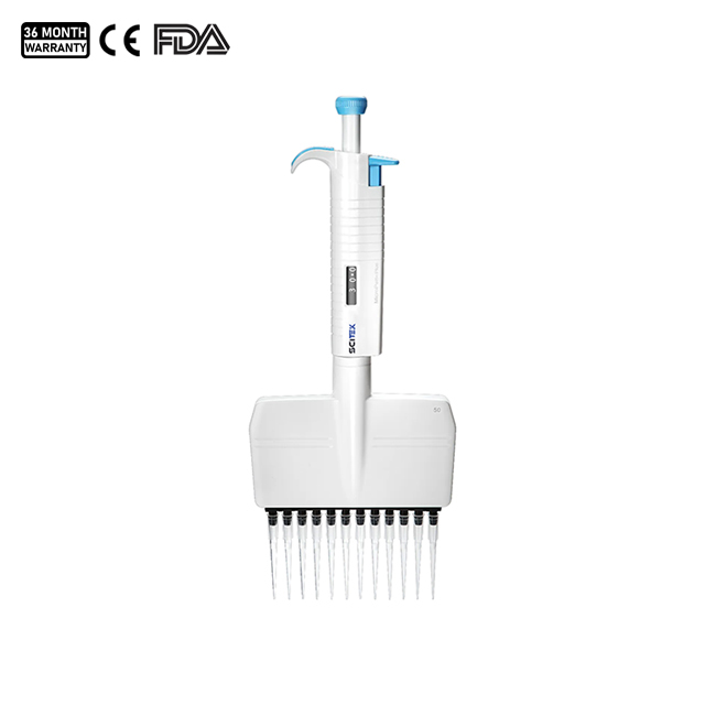Ống nhỏ giọt điều chỉnh thể tích 12 kênh - MP-TAP