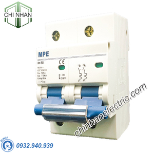 MCB 2P 80A 10KA - MP10-C280 - MPE