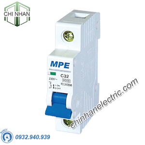 MCB 1P 63A 4.5KA 6KA - MP6-C163 - MPE