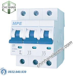 MCB 3P 20A 6KA - MP6-C320 - MPE