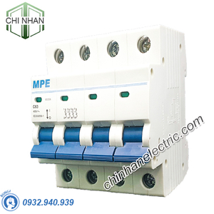 MCB 4P 32A 6KA - MP6-C432 - MPE