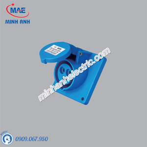 Ổ cắm cố định bắt trên bảng điện xéo MPN-423