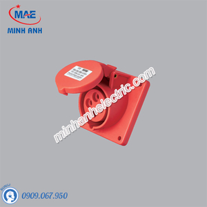 Ổ cắm loại cố định bắt trên bảng điện xéo MPN-424