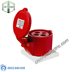 Ổ Cắm Công Nghiệp 3P+E 32A IP44 (Cố Định) - MPN324 - MPE