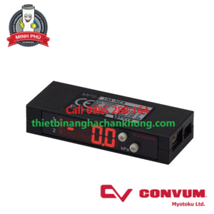 DIGITAL PRESSURE SENSORS WITH SOLENOID VALVE CONTROL SERIES MPS-10 CONVUM