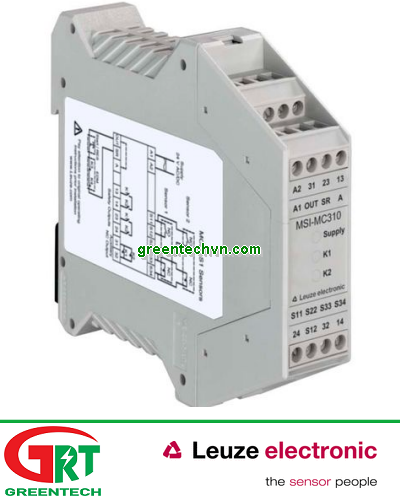 MSI-CM | MSI-DT | MSI-SR4 | MSI-SR5 | Rơ-le an toàn | Safety Relay | Leuze Vietnam