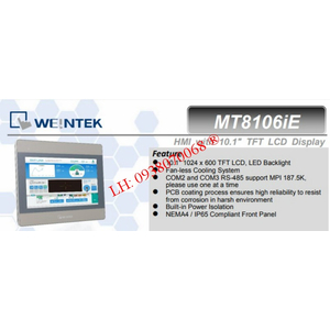 Màn hình cảm ứng Weintek MT8106IE