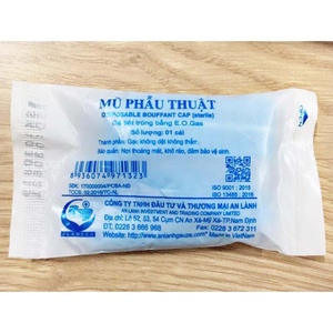 Mũ phẫu thuật tiệt trùng An Lành