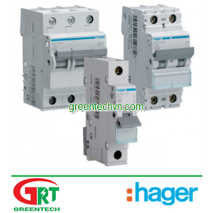 MU116A | Hager MU116A | MCB 1P 16A 6KA C TYPE | Cầu dao tự động MCB 1P 16A 6KA C TYPE | Hager