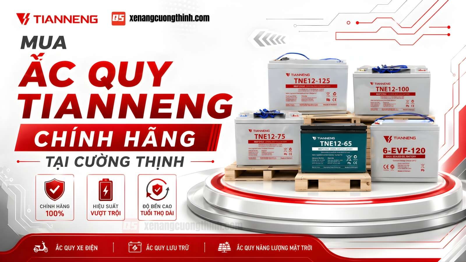 Mua Ắc Quy Xe Nâng Chính Hãng Tại Cường Thịnh