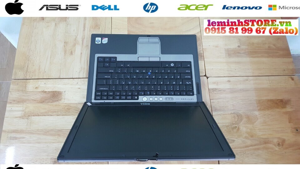 Màn hình Laptop xách tay Dell D630 cũ, Laptop xách tay Dell D630 cũ tại Đà Nẵng, bàn phím D630 Đà Nẵng