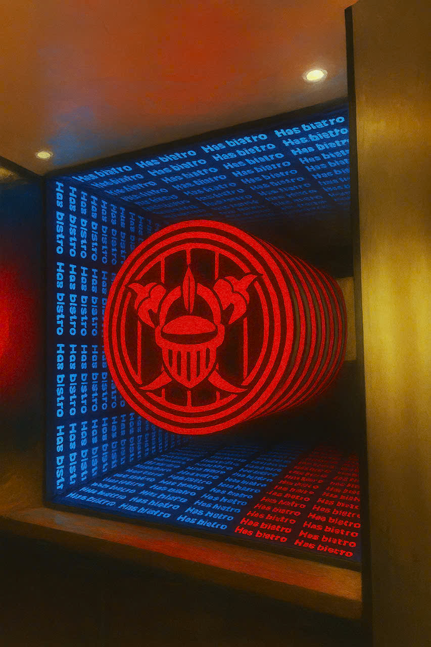 DỊCH VỤ SẢN XUẤT LOGO GƯƠNG VÔ CỰC THEO YÊU CẦU TẠI HÀ NỘI & HCM