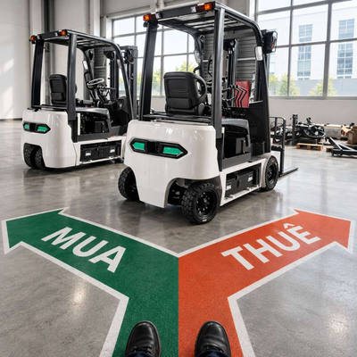 Nên Mua Hay Thuê Xe Nâng? Cách Quyết Định Đúng Theo Nhu Cầu Thực Tế