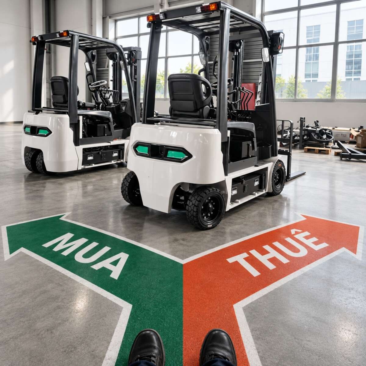 Mua Hay Thuê Xe Nâng?