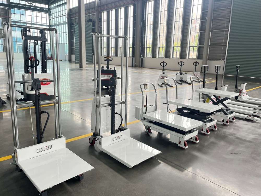 Mua xe nâng tay mini, xe nâng hàng bằng tay nhỏ gọn ở đâu