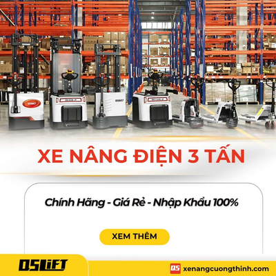 Top Các Mẫu Xe Nâng Điện 3 Tấn Chính Hãng - Giá Tốt Nhất