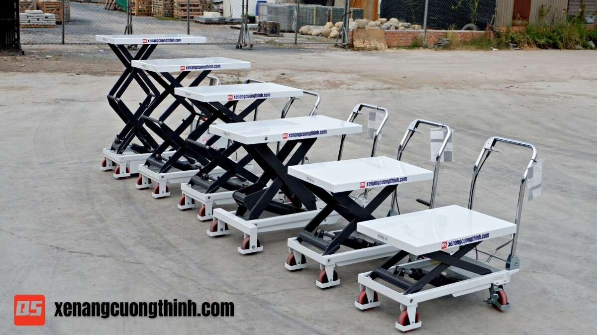 Mua xe nâng mặt bàn chính hãng giá rẻ ở đâu