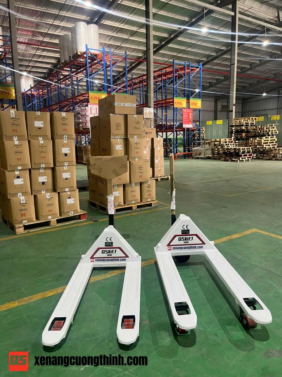 Mua xe nâng tay 2.5 Tấn 3 Tấn chính hãng tại Cường Thịnh