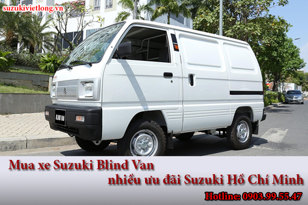 Mua xe Suzuki Blind Van nhiều ưu đãi tại Suzuki Hồ Chí Minh