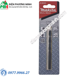Mũi khoan kim loại HSS-R Makita D-38423 6mm