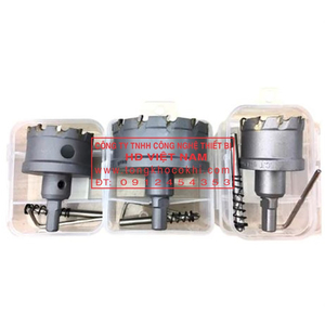 Mũi khoét inox ,sắt đầu hợp kim công nghệ đức loại 1 ( hãng MaKhi ) phi 15-100mm