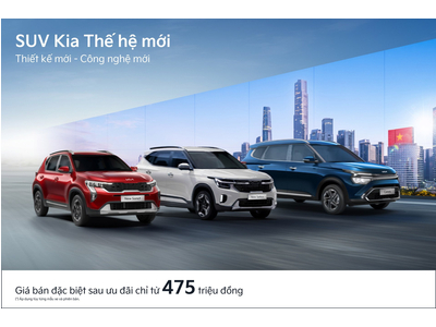 Mừng lễ 30/4 -1/5, Kia Việt Nam ưu đãi giá đặc biệt cùng nhiều quà tặng hấp dẫn