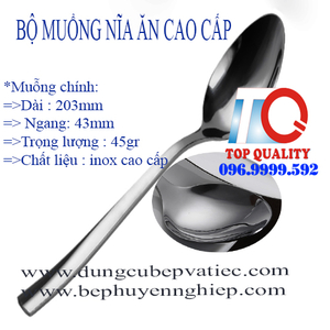 BỘ DAO MUỖNG NĨA INOX CAO CẤP