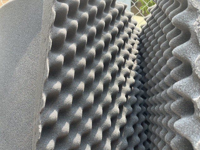 hình ảnh Mút tiêu âm hình sọt trứng cách giảm thiểu tiếng ồn hiệu quả.