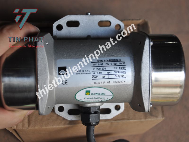 ĐỘNG CƠ RUNG OLI MVE 41N_MICRO_M 0.07kW