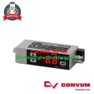 DIGITAL PRESSURE SENSORS WITH SOLENOID VALVE CONTROL ERIES MVS-201 CONVUM