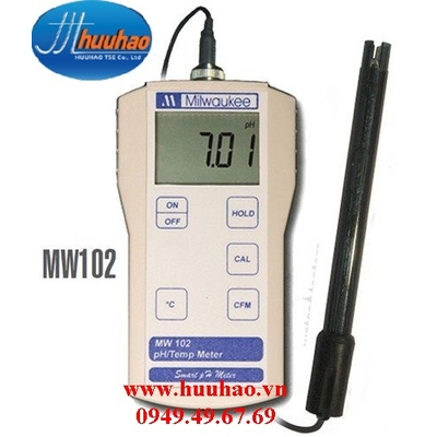 MÁY ĐO pH/NHIỆT ĐỘ CẦM TAY ĐIỆN TỬ HIỆN SỐ Model MW 102