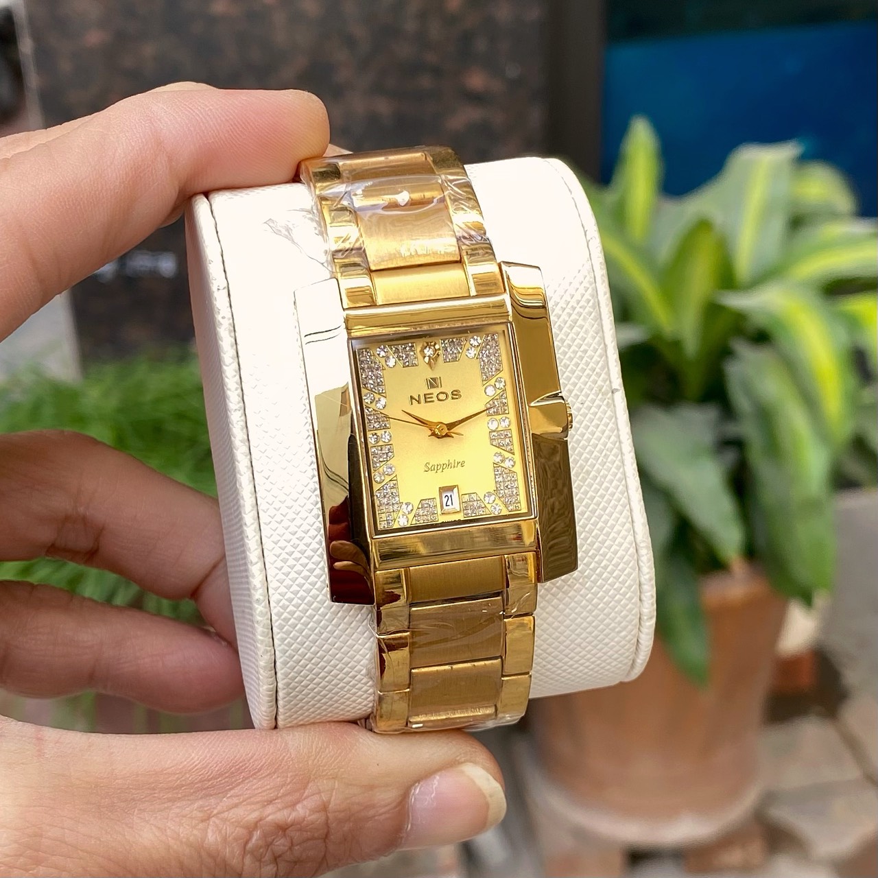 ĐỒNG HỒ NEOS DÂY DA N-30708M