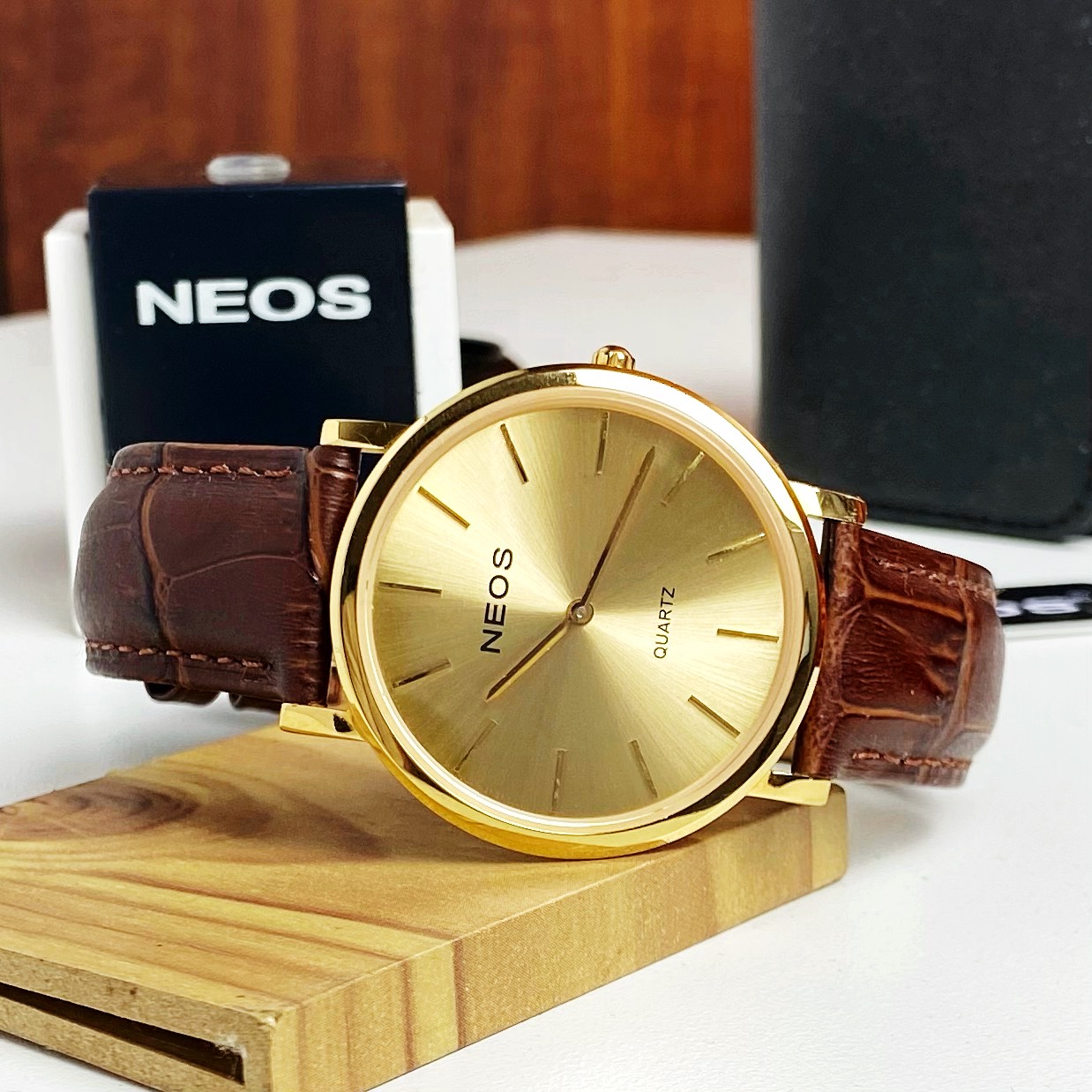 Đồng hồ nam siêu mỏng Neos N-40685M | LKV