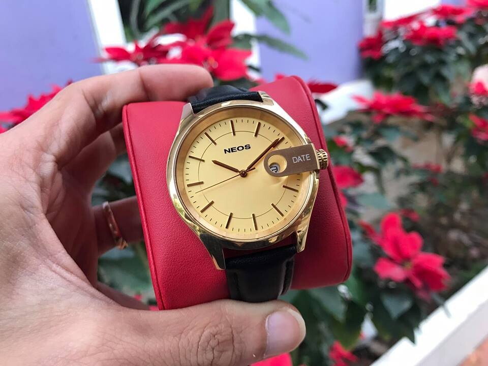 Đồng Hồ Neos N-40715M Mặt Vàng Đồng Hồ Neos N-40715M Mặt Vàng